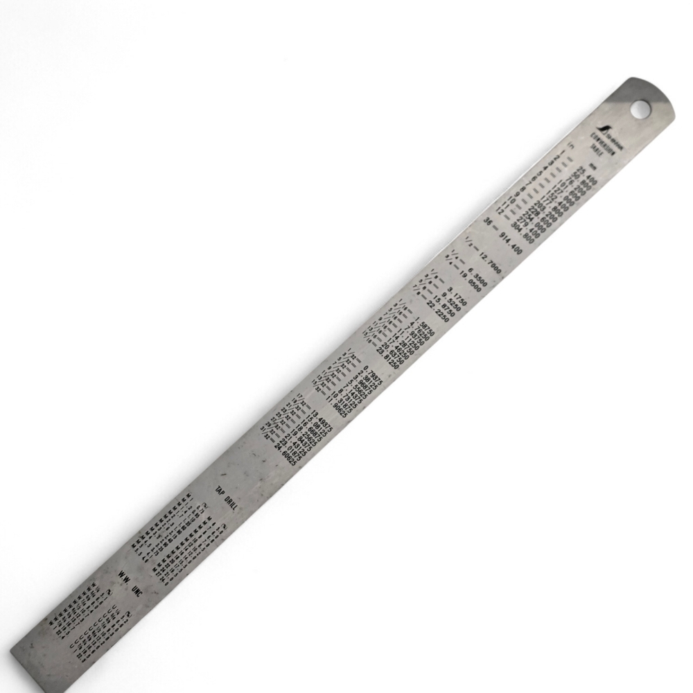 Shinwa 300mm Stainless Steel Metric Ruler Japan Precision Machinist Tool - Picture 4 of 8